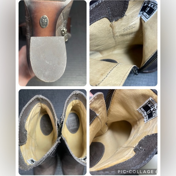 Frye Parker D Ring Short Charcoal 6M LIKE NEW! PRICE FIRM - Picture 13 of 16